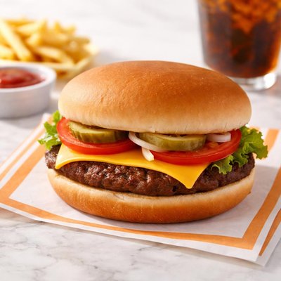 Whataburger plain burger