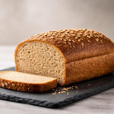 Wheat bread loaf