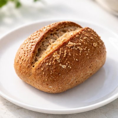 Wheat bread roll