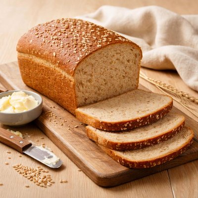 Wheat brown bread