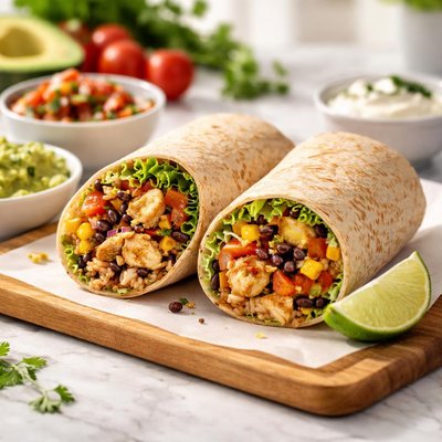 Wheat burrito wrap
