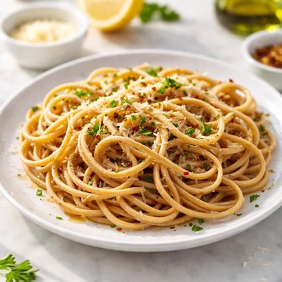 Wheat linguine noodles