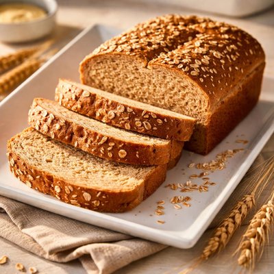 Wheat meal bread