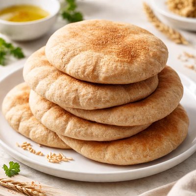 Wheat pita bread