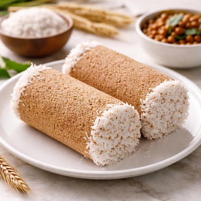 Wheat puttu