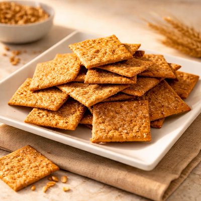 Wheat thin cracker