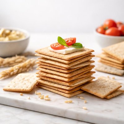 Wheat thin reduced fat