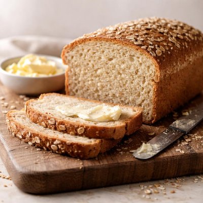 Wheaten bread a d butter