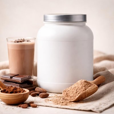 Whey chocolate probiotica