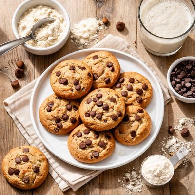 Whey protein cookies