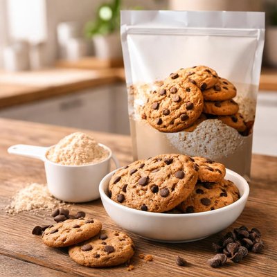 Whey protein cookies flavour