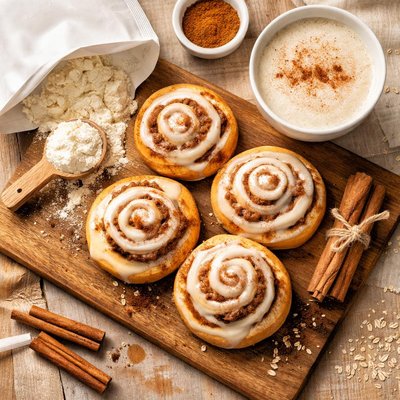 Whey proten cinnamon roll flavour