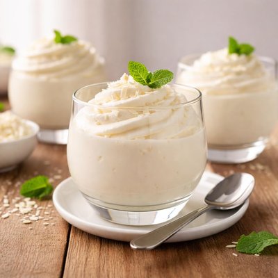 Whipped cream mousse