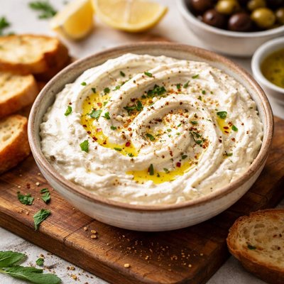 Whipped feta cheese