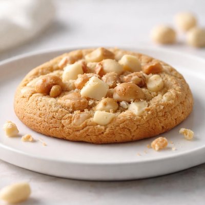 Whit chocolate macadamia nut cookie