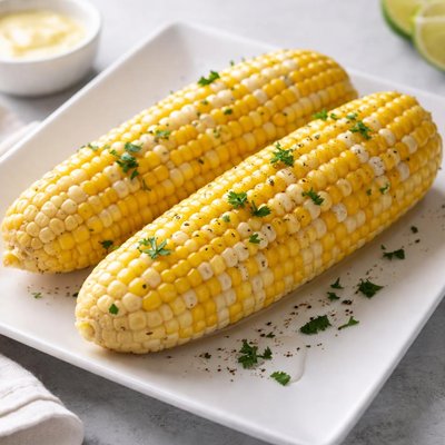 White and yellow corn
