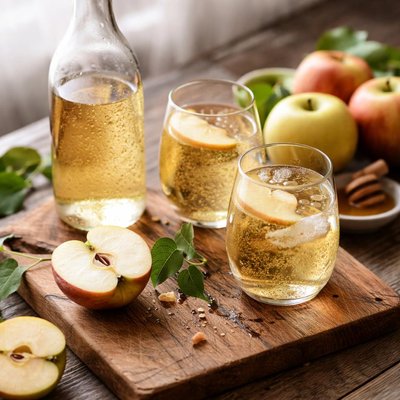 White apple wine