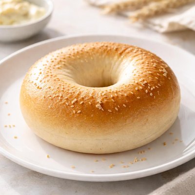 White bagel