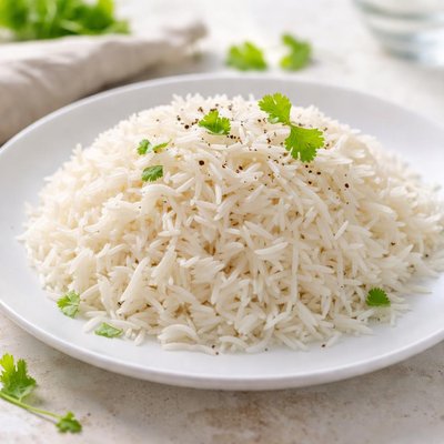 White basmati rice