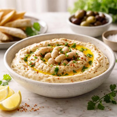 White bean hummus