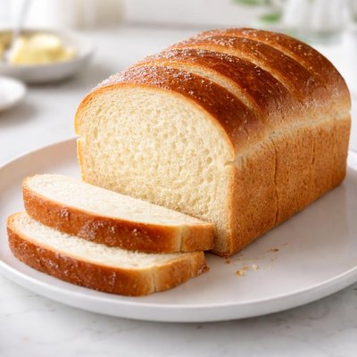 White bread loaf