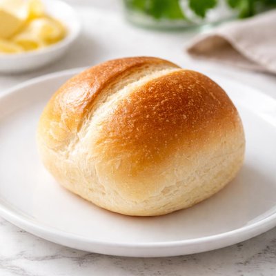 White bread roll