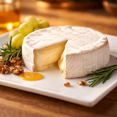 White brie cheese