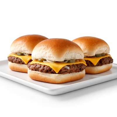White castle sliders cheese