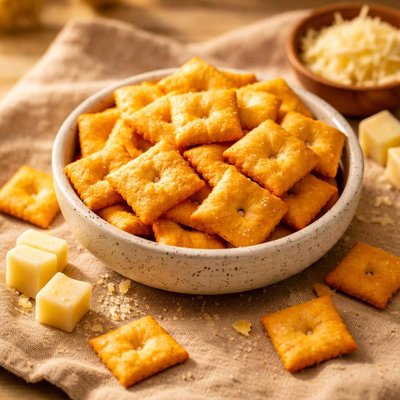 White cheddar cheezits