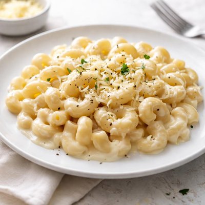 White cheddar mac