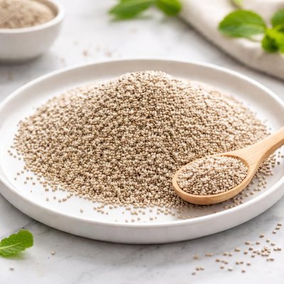 White chia seeds