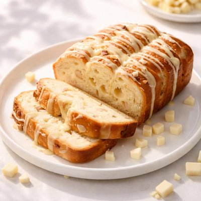 White chocolate bread