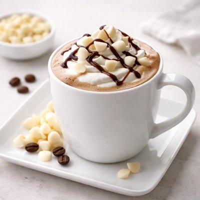 White chocolate chip mocha