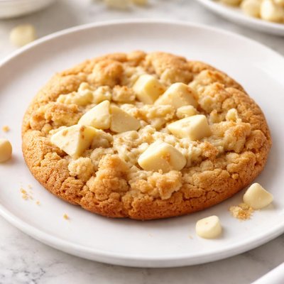 White chocolate cookie