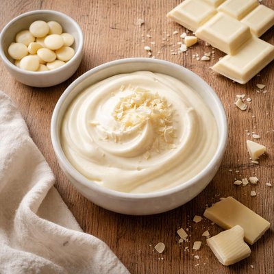 White chocolate cream