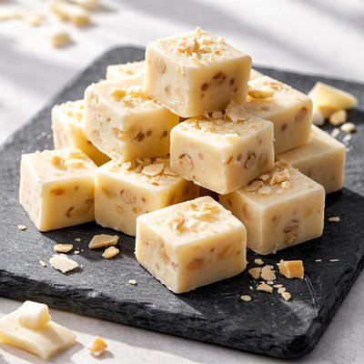 White chocolate fudge