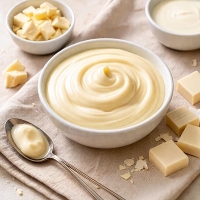 White chocolate ganache