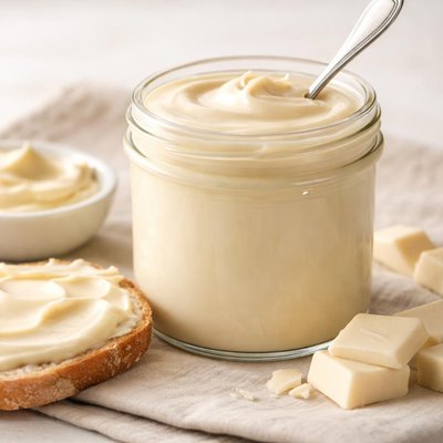 White chocolate spread