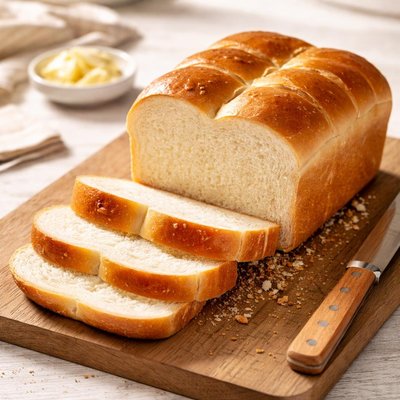 White dinner bread