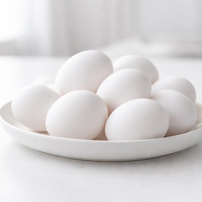 White eggs
