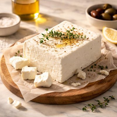 White feta cheese