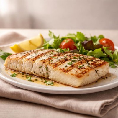 White fish grilled