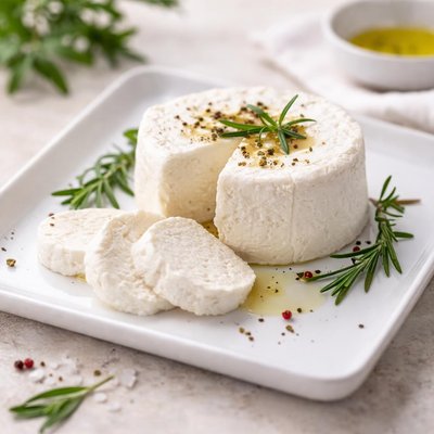 White goat cheese