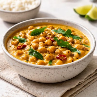 White gram coconut curry