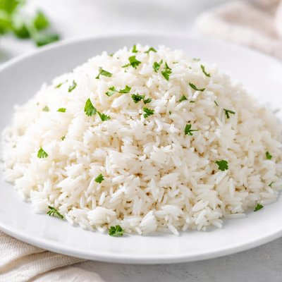 White long grain rice