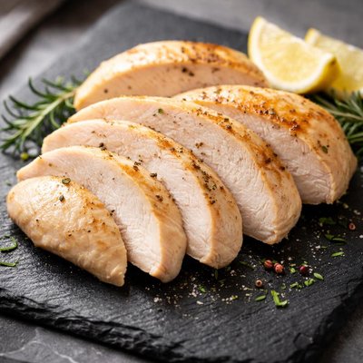 White meat chicken no skin