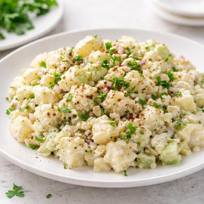 White potato salad