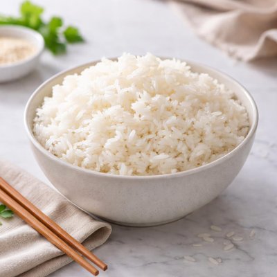 White rice jasmine