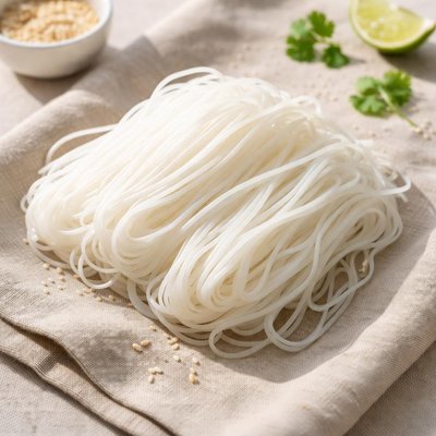 White rice noodles