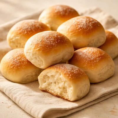 White roll bread